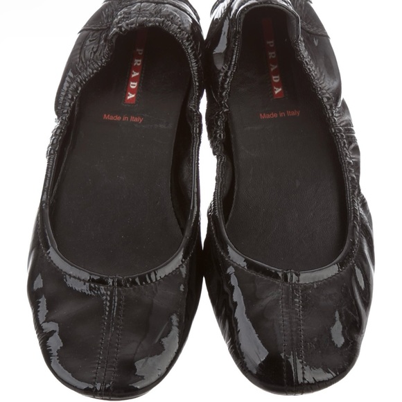 Prada Sport Round-toe ballet flats 36.5. Used in very good condition. - Picture 3 of 6